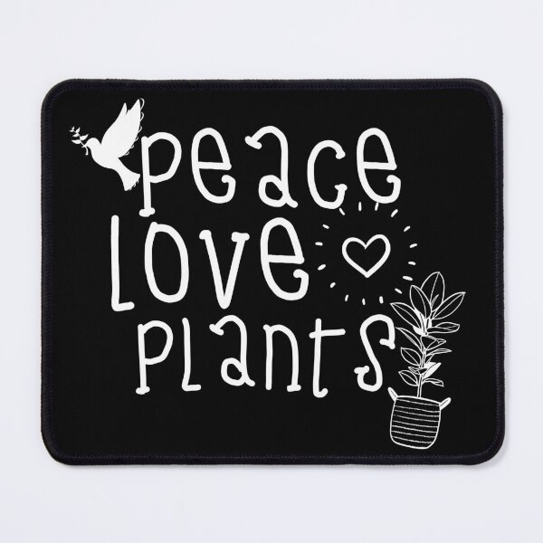 Item preview, Peace Love Plants Simple Modern Design designed and sold by EarthArtDesigns.