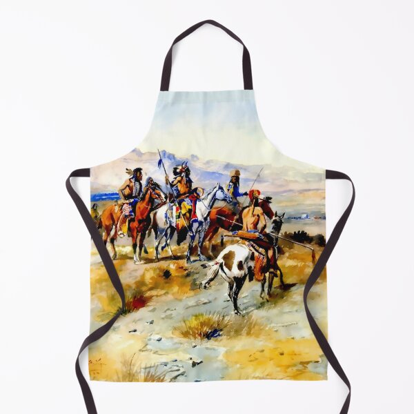 Item preview, “The Coming of the White Man” by Charles M Russell designed and sold by PatricianneK.