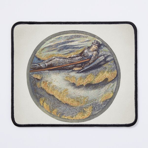 Item preview, Flame Heath Sir Edward Burne Jones painting designed and sold by UsedToBeStatue.