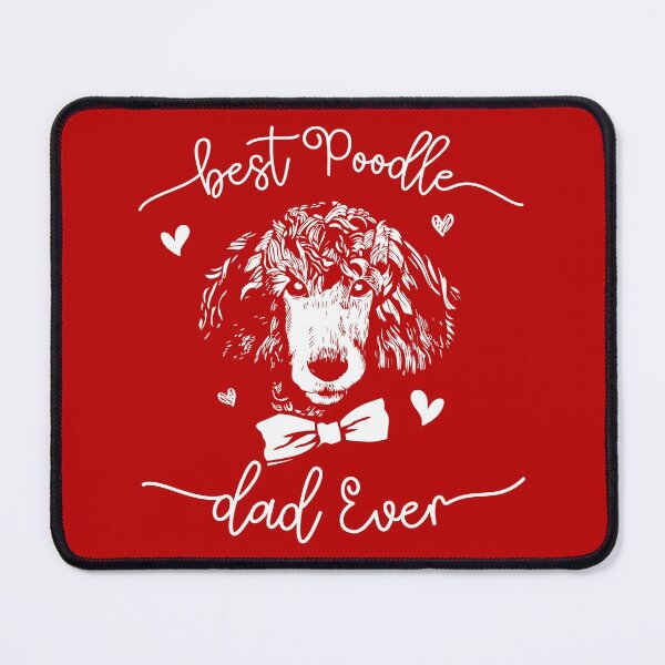 Item preview, Funny Best Poodle Dad Ever, Toy Dogs Lover Design designed and sold by distractful.
