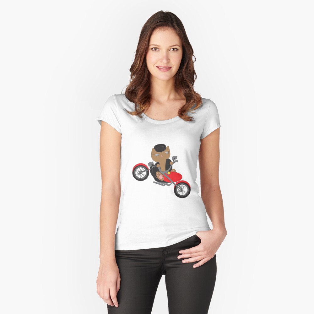 Item preview, Fitted Scoop T-Shirt designed and sold by ValeriesGallery.