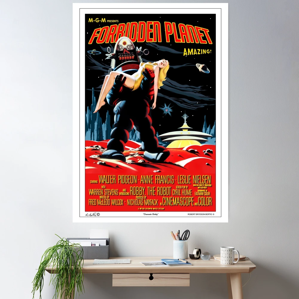 Forbidden Planet, original new design poster 