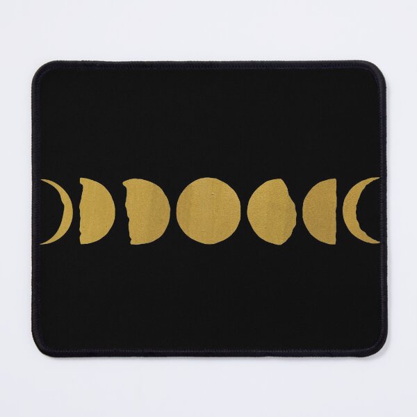 Item preview, Minimalist Moon Phases in Gold designed and sold by Astral Prints.