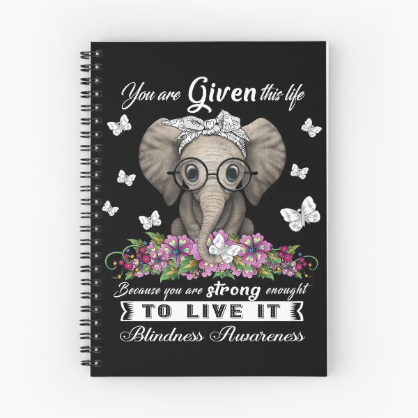 Item preview, Blindness Warrior Cute Elephant Lover Gifts designed and sold by Adropine.
