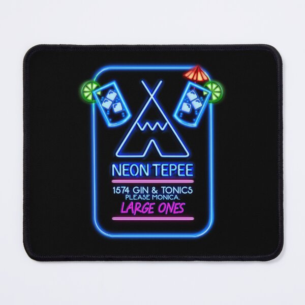 Item preview, The NEON TEPEE - 1574 GIN and TONICS PLEASE MONICA - LARGE ONES - Mr Jolly Lives Next Door Inspired designed and sold by RetroTeeStudio.