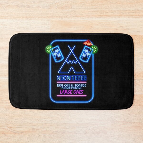 Item preview, The NEON TEPEE - 1574 GIN and TONICS PLEASE MONICA - LARGE ONES - Mr Jolly Lives Next Door Inspired designed and sold by RetroTeeStudio.