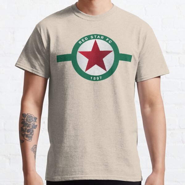 étoile rouge Paris T-shirt classique