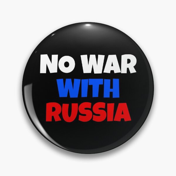 Item preview, No War With Russia designed and sold by SRS-Market.