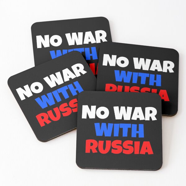 Aperçu de l'œuvre No War With Russia créée et vendue par SRS-Market.