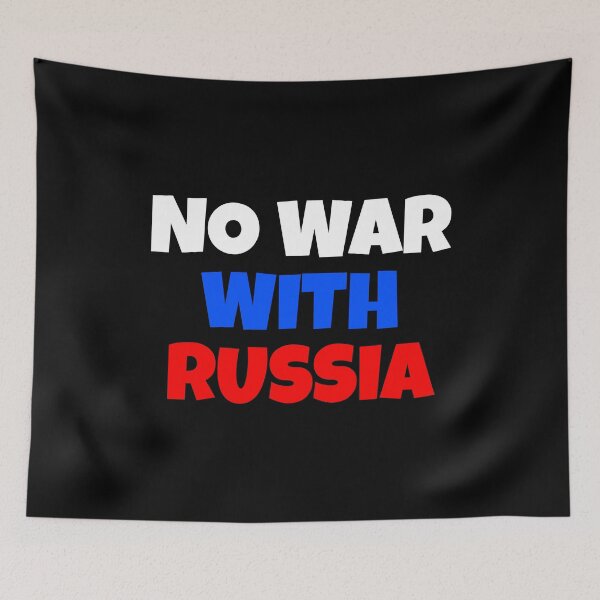 Item preview, No War With Russia designed and sold by SRS-Market.