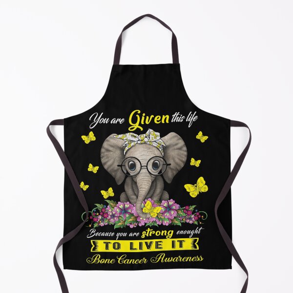 Item preview, Bone Cancer Warrior Cute Elephant Lover Gifts designed and sold by Adropine.