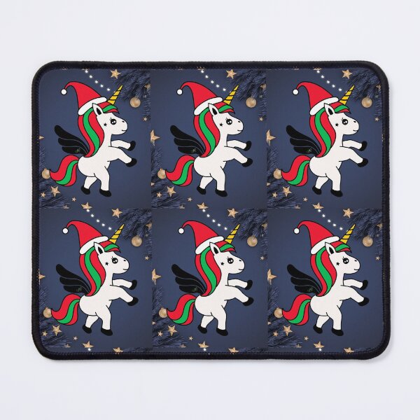 Item preview, Santa Unicorn designed and sold by LibrosBOOKtique.