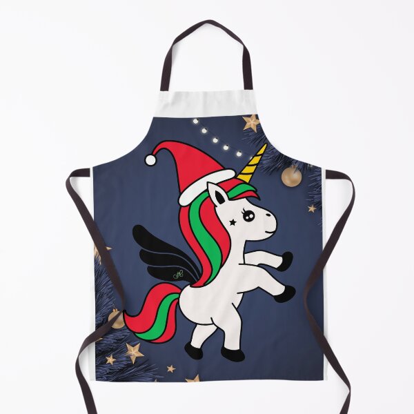 Item preview, Santa Unicorn designed and sold by LibrosBOOKtique.