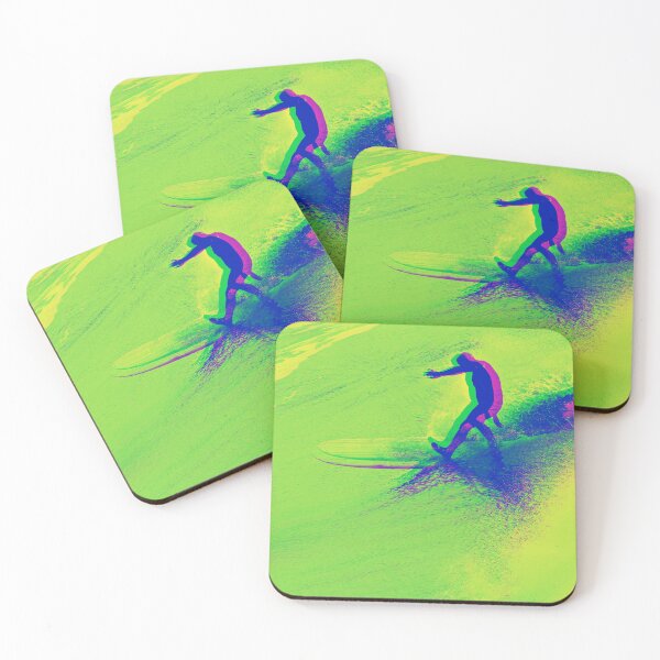 Item preview, Surfing art art surf waves Surfers poster designed and sold by Tropical Blood.