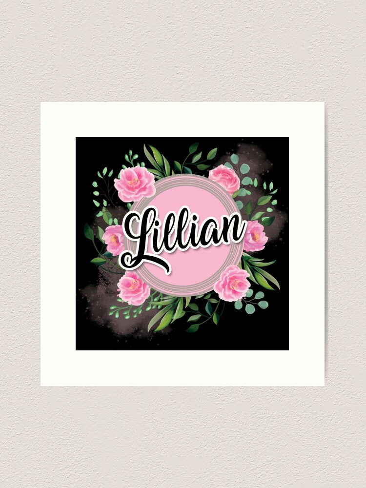 Lillian Personalized Name Stamp