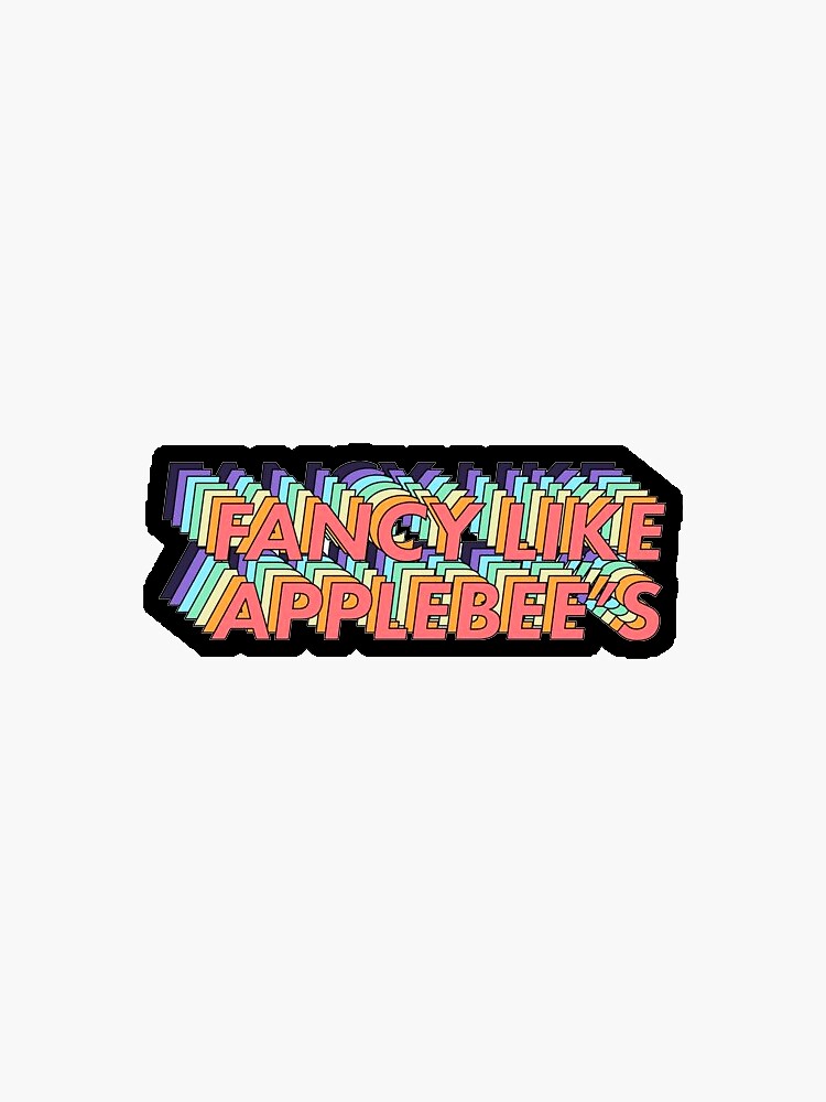 "fancy like" Sticker for Sale by jordsstickers Redbubble