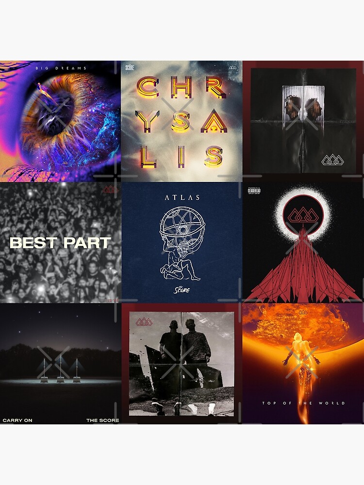 "The score all albums and popular singles and EPs" Poster for Sale by
