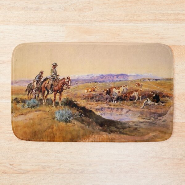 Item preview, “Worked Over” Western Art by Charles M Russell designed and sold by PatricianneK.