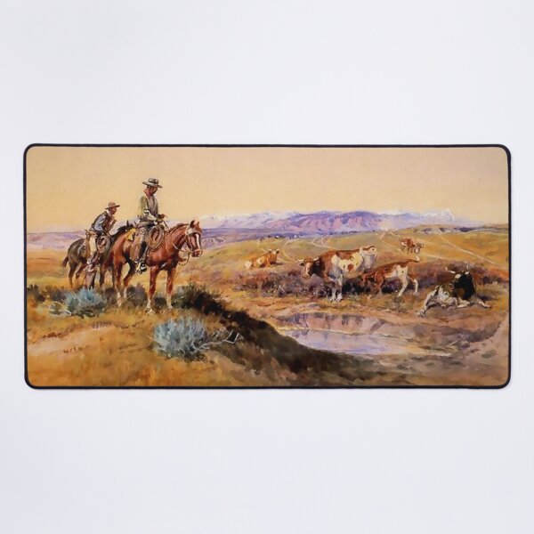 Vista previa del artículo con la obra «Arte occidental "trabajado" por Charles M Russell», diseñado y vendido por PatricianneK.