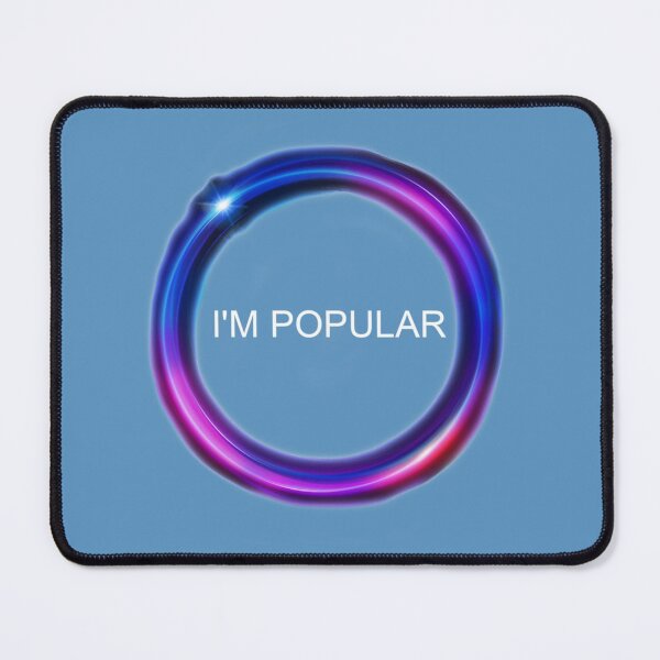 Item preview, The Circle Design I_m Popular  Active  designed and sold by NomadDrips.