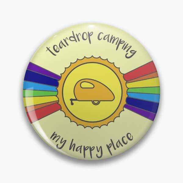 Item preview, Teardrop Camping - My Happy Place designed and sold by neilcooperphoto.