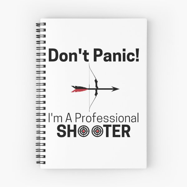 Item preview, Don't Panic! I'm A Professional Shooter Funny T-shirt men gift women gift designed and sold by InnovantDesigns.