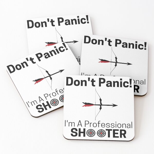 Item preview, Don't Panic! I'm A Professional Shooter Funny T-shirt men gift women gift designed and sold by InnovantDesigns.