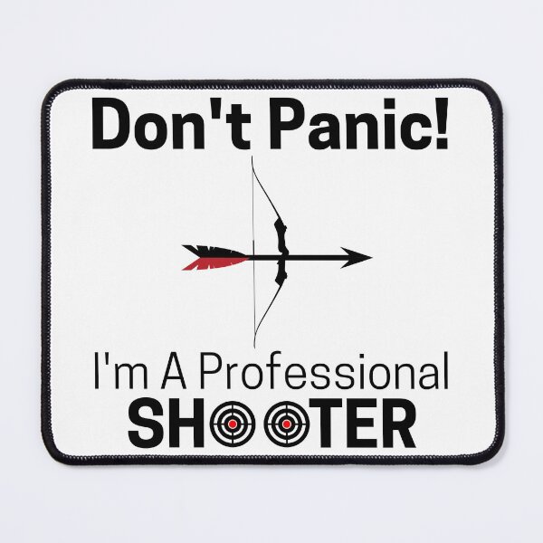 Item preview, Don't Panic! I'm A Professional Shooter Funny T-shirt men gift women gift designed and sold by InnovantDesigns.