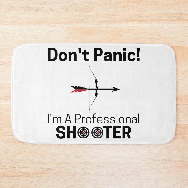 Item preview, Don't Panic! I'm A Professional Shooter Funny T-shirt men gift women gift designed and sold by InnovantDesigns.