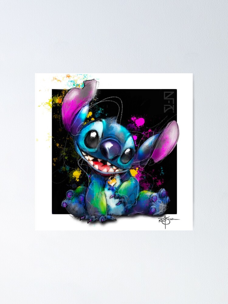 Canvas Painting Disney Cartoon charters Lilo & Stitch Gifts Home Decoration  Wall Art Posters Prints Bedroom Kids Room Decor