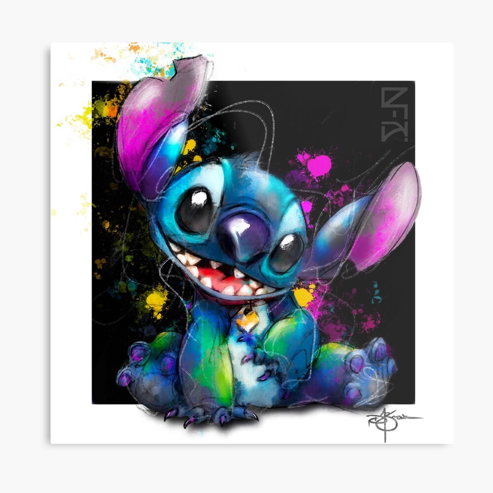 Stitch Art Board Print for Sale by crxpuppy