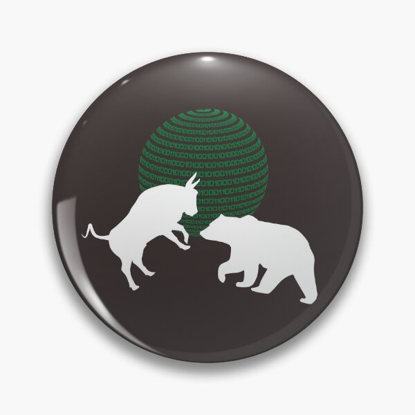 Item preview, Bear and Bull market- Funny gift – Market lover - Unique gift for stock market, crypto, options trader, forex traders and day traders  designed and sold by TradingTeesKids.