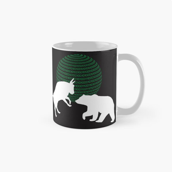 Item preview, Bear and Bull market- Funny gift – Market lover - Unique gift for stock market, crypto, options trader, forex traders and day traders  designed and sold by TradingTeesKids.