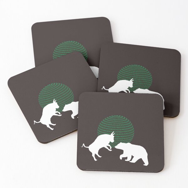 Item preview, Bear and Bull market- Funny gift – Market lover - Unique gift for stock market, crypto, options trader, forex traders and day traders  designed and sold by TradingTeesKids.
