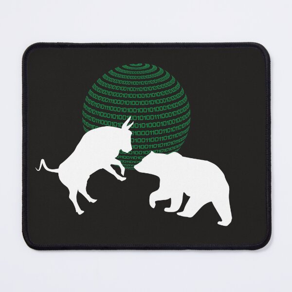 Item preview, Bear and Bull market- Funny gift – Market lover - Unique gift for stock market, crypto, options trader, forex traders and day traders designed and sold by TradingTeesKids.