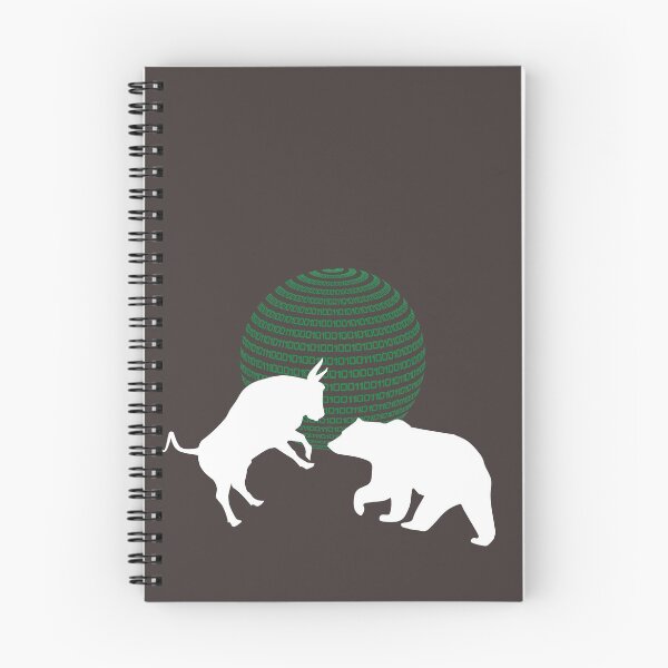 Item preview, Bear and Bull market- Funny gift – Market lover - Unique gift for stock market, crypto, options trader, forex traders and day traders  designed and sold by TradingTeesKids.