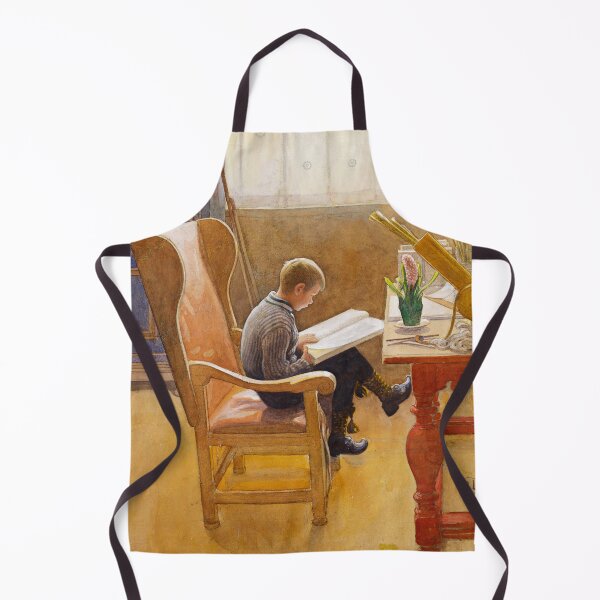 Item preview, Esbjörn at the Study Corner - Carl Larsson designed and sold by brushandframes.