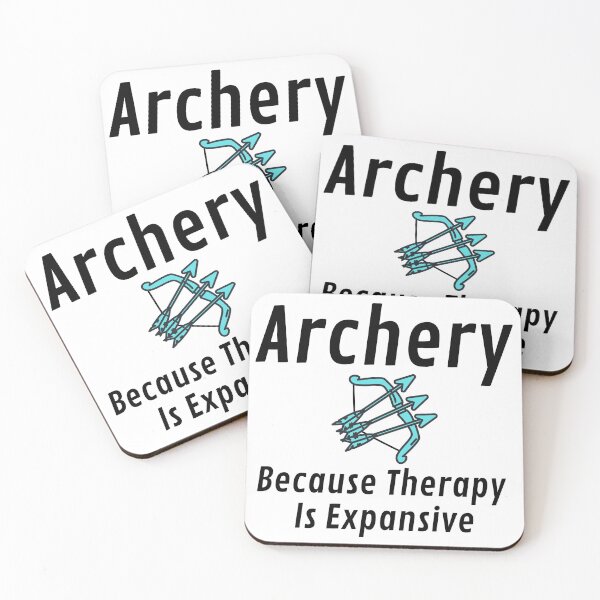 Item preview, Archery Because Therapy Is Expansive Funny T-shirt men gift women gift designed and sold by InnovantDesigns.