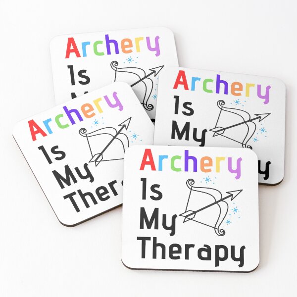 Item preview, Archery Is My Therapy Funny T-shirt men gift women gift designed and sold by InnovantDesigns.