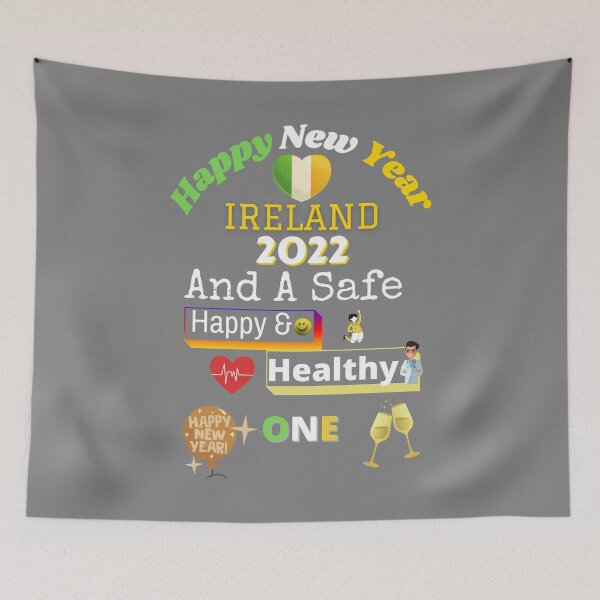 Item preview, Happy New Year Ireland 2022 designed and sold by OliDesigns.