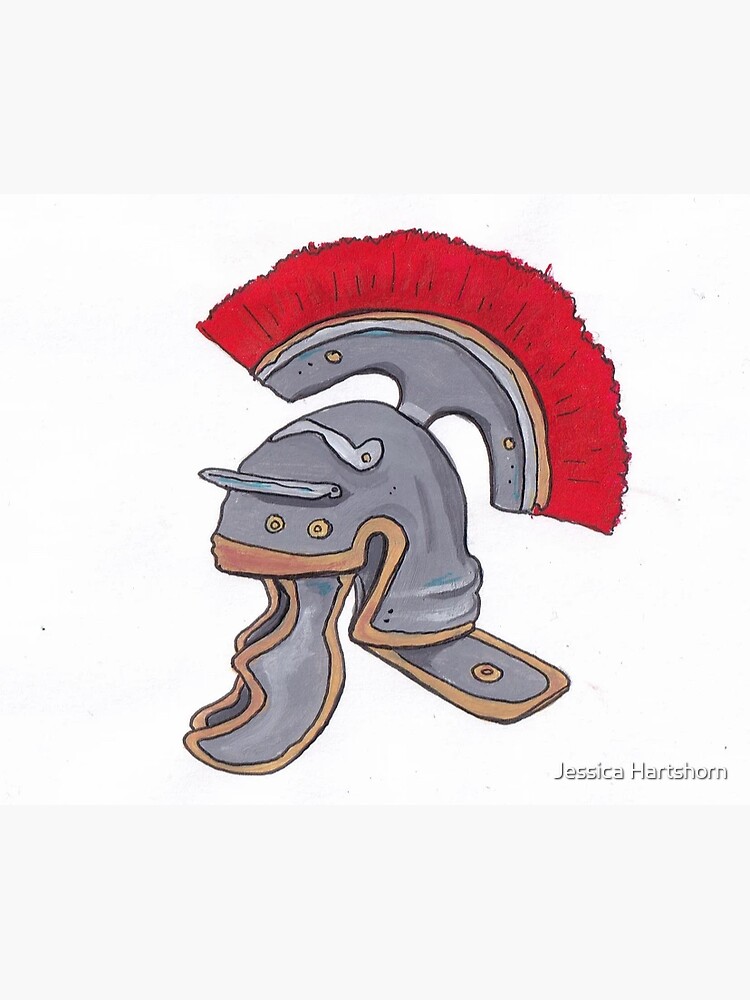 Dibujo del casco romano' Pegatina