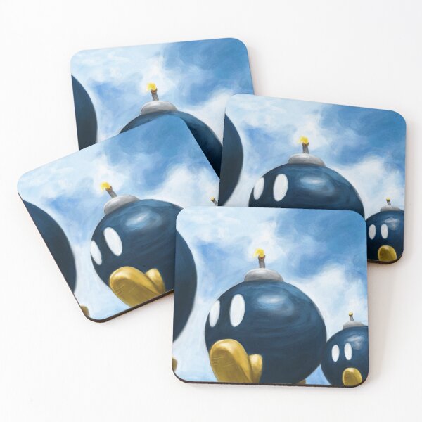 Item preview, Bob-omb Battlefield Print Artwork designed and sold by shindy89.