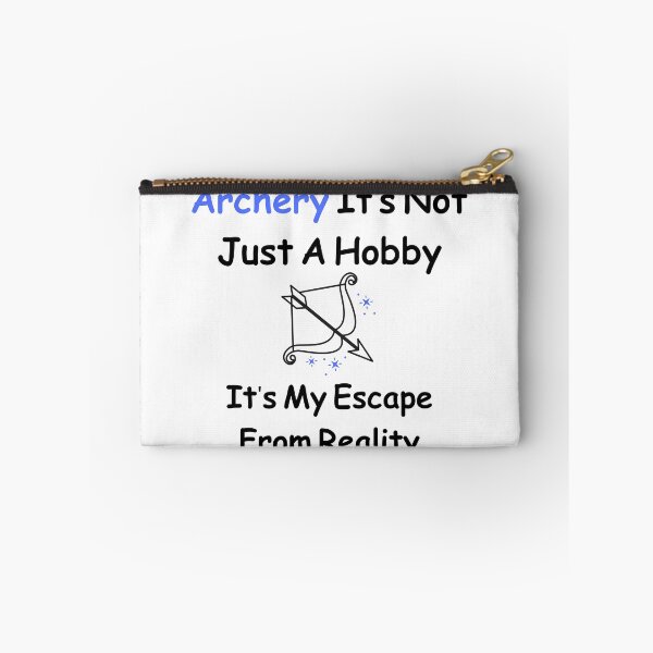 Item preview, Archery It's Not Just A Hobby It's My Escape From Reality Funny T-shirt men gift women gift designed and sold by InnovantDesigns.