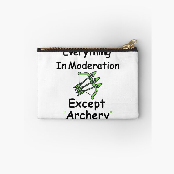 Item preview, Everything In Moderation Except Archery Funny T-shirt men gift women gift designed and sold by InnovantDesigns.
