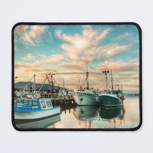Item preview, Sunset, Boats moored at Bermagui, New South Wales, Australia designed and sold by Jaydee001.