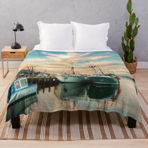 Item preview, Sunset, Boats moored at Bermagui, New South Wales, Australia designed and sold by Jaydee001.