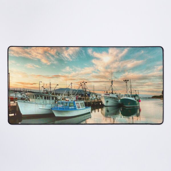Item preview, Sunset, Boats moored at Bermagui, New South Wales, Australia designed and sold by Jaydee001.
