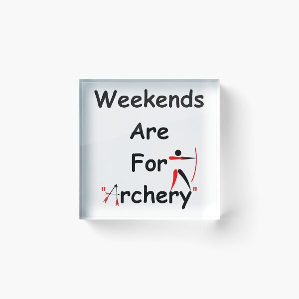 Item preview, Weekends Are For Archery Funny T-shirt men gift women gift designed and sold by InnovantDesigns.