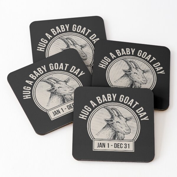 Item preview, Hug a Baby Goat Day  designed and sold by The Junto Shop.