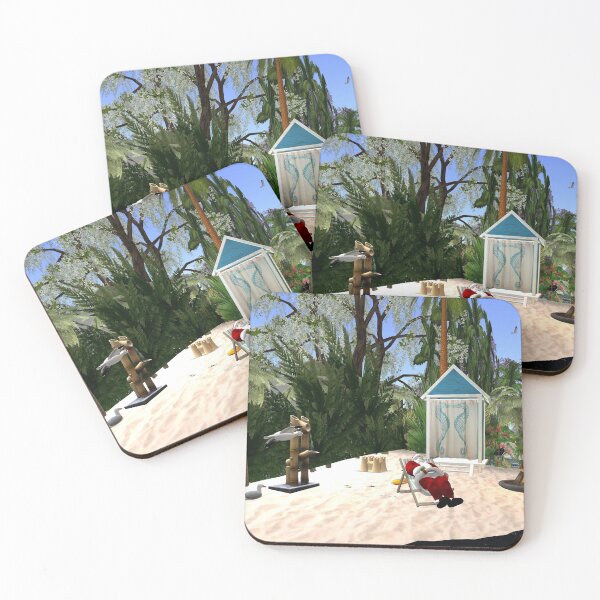 Item preview, santa in summer designed and sold by The Poette.
